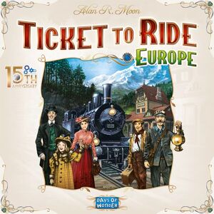 Days of Wonder Ticket to Ride: Europe - 15th Anniversary Edition (Engelsk) - Brætspil