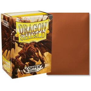 Arcane Tinmen Plastfickor - Dragon Shield - Classic Copper (100 st, 63x88mm) - Brætspil