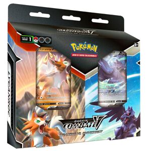 Bandai Card Spansk Brætspil Pokémon Battle Deck Bundle Lycanroc Vs Corviknight Flerfarvet