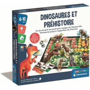 Lærerigt Spil Clementoni Dinosaures et préhistoire (FR)