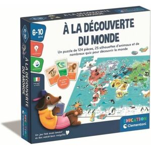 Lærerigt Spil Clementoni À la découverte du monde (FR)