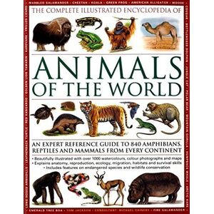 MediaTronixs Animals of World, an Expert Reference Guide to 840 Amphibians, Reptiles, and