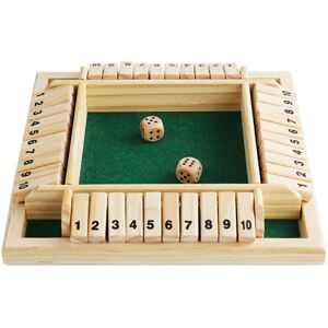 24.se Shut The Box for 4 spillere