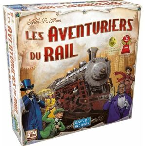 Board game Asmodee The Adventurers of Rail USA (FR)