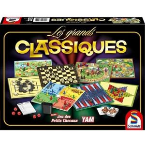 Multi-game Table Schmidt Spiele Les grands Classiques FR