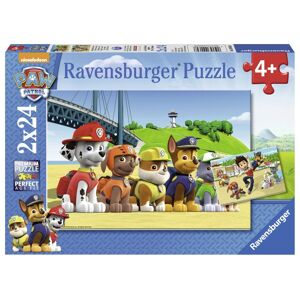 Paw Patrol Heroic dogs Pussel 2x24 bitar Ravensburger