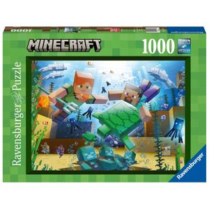 Ravensburger Minecraft Mosaic Puslespil 1000 brikker