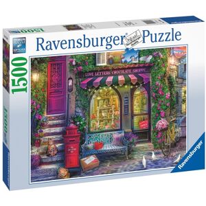 Love Letters Chocolate Shop Pussel 1500 bitar Ravensburger