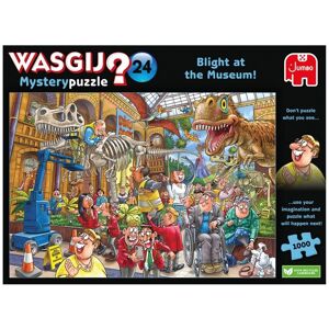 Wasgij Mystery 24 Blight At The Museum! Pussel 1000 bitar, Jumbo