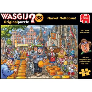 Wasgij Original 38 Market Meltdown! Pussel 1000 bitar, Jumbo