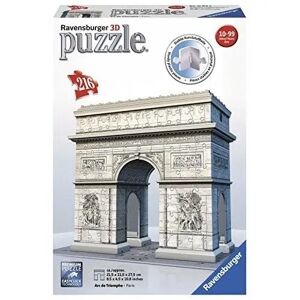 Ravensburger 3D puslespil: Triumfbuen - Paris (216pcs) (12514)