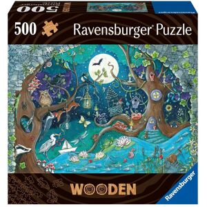 Wooden Puzzle Fantasy Forest 500 bitar, Ravensburger