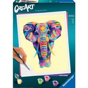 Pictures to colour in Ravensburger CreArt Large Elephant 24 x 30 cm