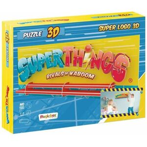 3D Puzzle SuperThings 3D Superlogo 80 x 31 x 7,6 cm (80 x 31 x 7 cm)