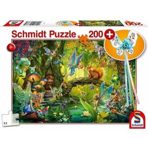 Puzzle Schmidt Spiele Fairies in the Forest 200 Pieces