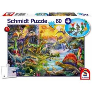 Puzzle Schmidt Spiele Dinosaurs Figures 60 Pieces