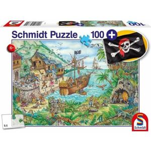 Puzzle Schmidt Spiele In the Pirate Bay Flag 100 Pieces