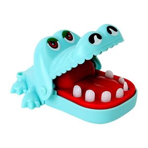 Delivast Hungry Crocodile Tandlæge Spil Mini Blå