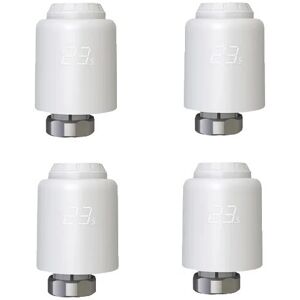 SupplySwap Smart Radiator Actuator, WiFi-forbindelse, understøttelse af stemmestyring, WiFi-4Pc