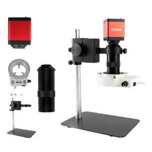 SupplySwap Mikroskop til lodning, 13MP kamera, 130X zoom linse, Full HDMI VGA