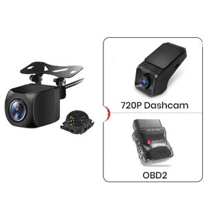 SupplySwap Bil Bakspejl Kamera, AHD 1080P Opløsning, Radar Alarm, AIHS01 DAB OBD2