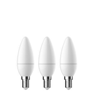 Nordlux E14   C35   3,3W  250Lm  3-Pak Home Lighting Lighting Bulbs Hvid Nordlux