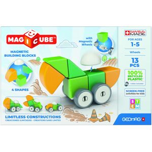 Magicube 4 Shapes Recycled Wheels 13 Toys Building Sets & Blocks Building Sets Multi/patterned Geomag