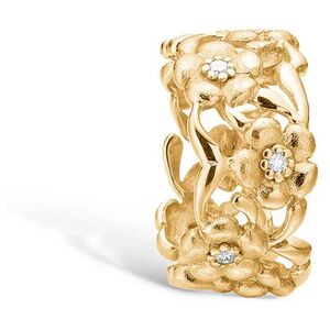 Blossom Copenhagen Ring i 14 Karat Guld med Diamanter 0,16 Carat