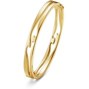 Fusion Open Bangle 18 Karat Guld Armbånd fra Georg Jensen