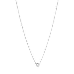 Georg Jensen Signature 18 Karat Hvidguld Vedhæng med Diamant 0,20 Carat TW/VS