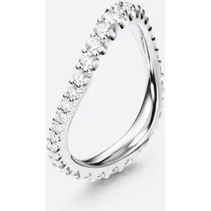 Ole Lynggaard Love Bands 18 Karat Hvidguld Ring med Diamanter 0,90 - 1,00 Carat TW/VS