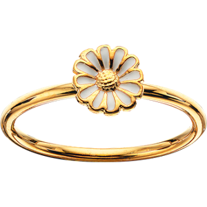 Scrouples Marguerit Ring i Forgyldt Sølv 721932