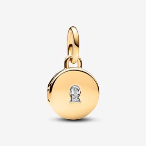 Key Hole Locket Unik Metalblanding Charm fra Pandora