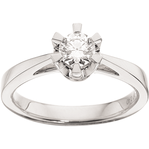 Prinsesse Ring 0,40 ct. i 14 Karat Hvidguld fra Scrouples