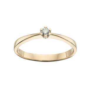 Vida Ring 0,05 ct. i 14 Karat Guld fra Scrouples 7815,05