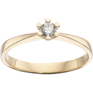 Vida Ring 0,15 ct. i 14 Karat Guld fra Scrouples 7815,15