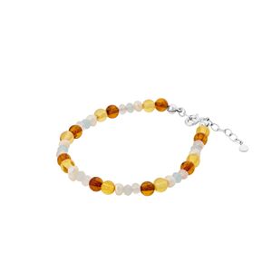 Amber Glow Bracelet Sterling Sølv Armbånd fra Pernille Corydon med Sten