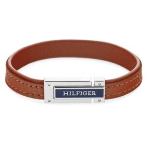 Tommy Hilfiger Flat Herrearmbånd i Læder 2790560