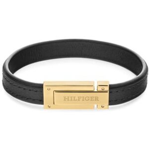 Tommy Hilfiger Flat Herrearmbånd i Læder 2790561