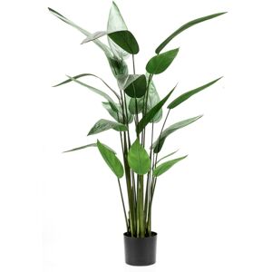 Emerald kunstig heliconia-plante grøn 125 cm 419837