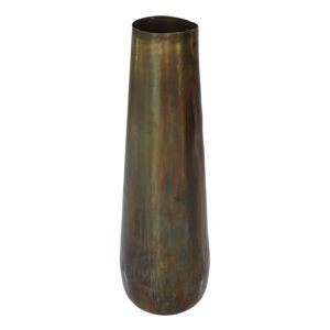 HSM Collection vase Siena 26x80 cm tr. L guldfarvet