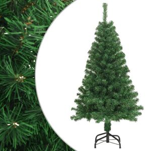 vidaXL kunstigt juletræ med tykke grene 120 cm grøn