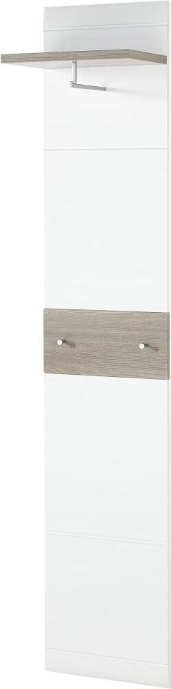 Germania knagerækkepanel Malou 39 x 29,9 x 19,46 cm nelson-eg og hvid Germania knagerækkepanel Malou 39 x 29,9 x 19,46 cm nelson-eg og hvid