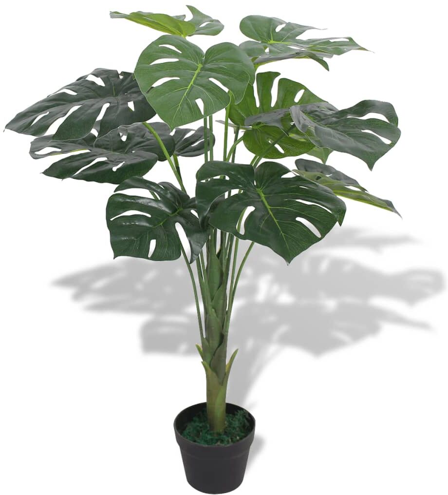 vidaXL kunstig monstera-plante med urtepotte 70 cm grøn vidaXL kunstig monstera-plante med urtepotte 70 cm grøn