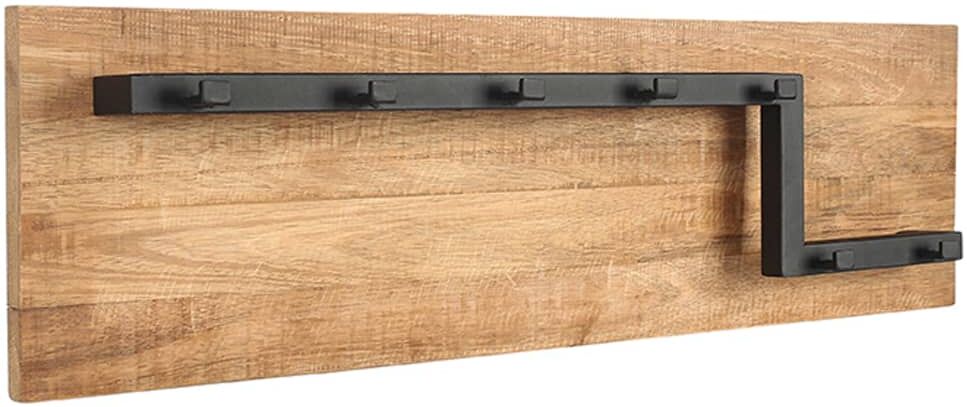 LABEL51 knagerække Road 90x13x25 cm str. L sort LABEL51 knagerække Road 90x13x25 cm str. L sort