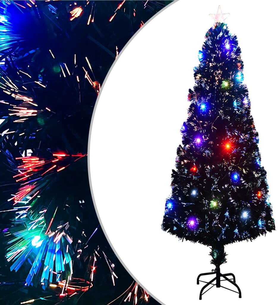 vidaXL kunstigt juletræ med fod/LED 240 cm 380 grene vidaXL kunstigt juletræ med fod/LED 240 cm 380 grene