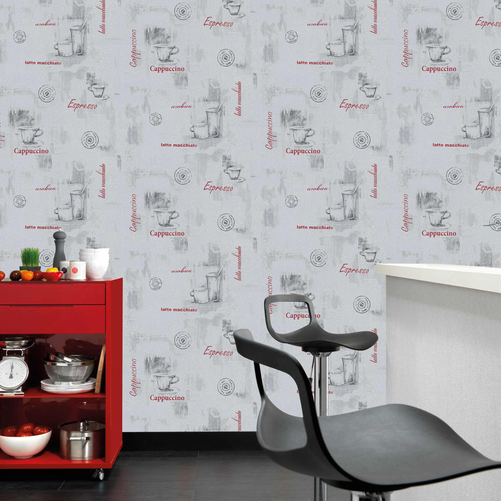 vidaXL tapetruller uvævet 4 stk. kaffe 0,53x10 m hvid vidaXL tapetruller uvævet 4 stk. kaffe 0,53x10 m hvid