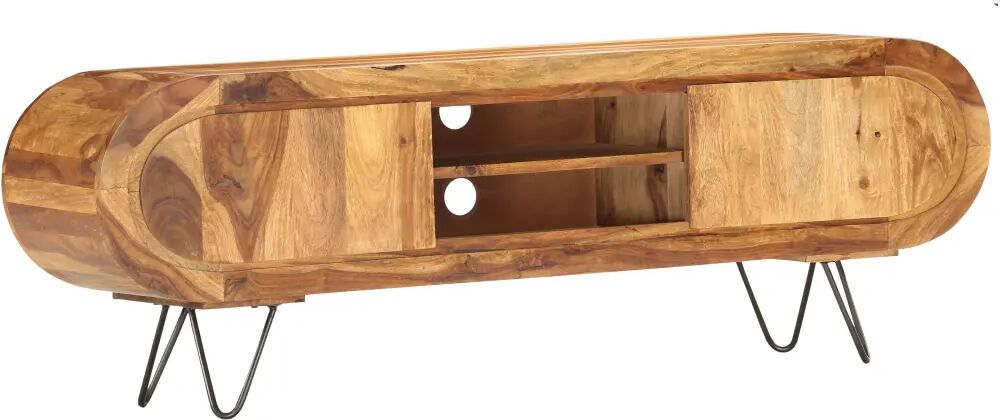 vidaXL tv-skab 140 x 30 x 45 cm massivt sheeshamtræ vidaXL tv-skab 140 x 30 x 45 cm massivt sheeshamtræ