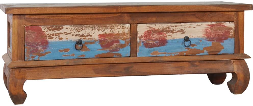 vidaXL tv-skab 110x35x40 cm genanvendt teaktræ vidaXL tv-skab 110x35x40 cm genanvendt teaktræ