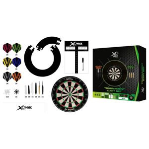 XQmax Darts dartsæt til turnering 90 dele 23 g sort